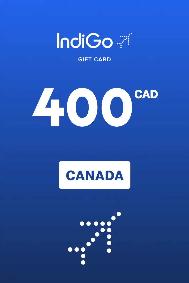 Indigo 400 CAD Gift Card (Canada) - Digital Key