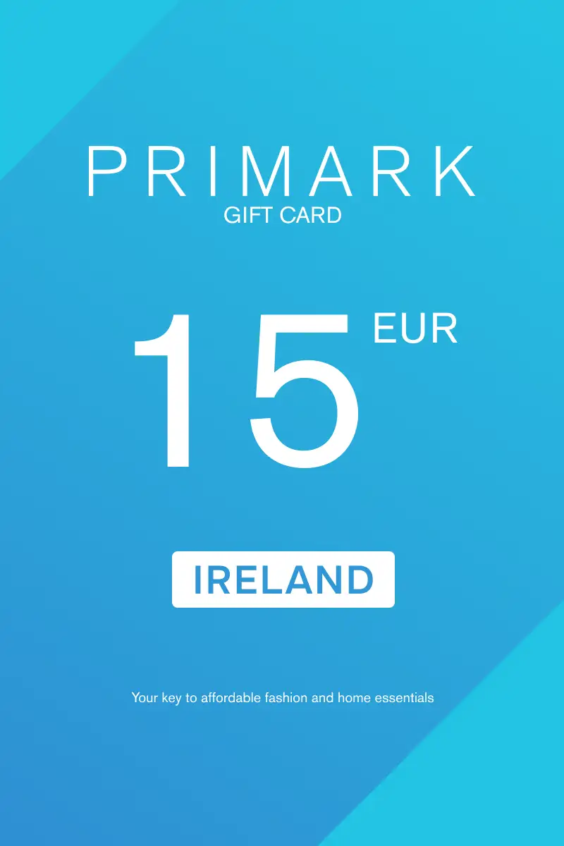Primark 15 EUR Gift Card (Ireland) - Digital Key