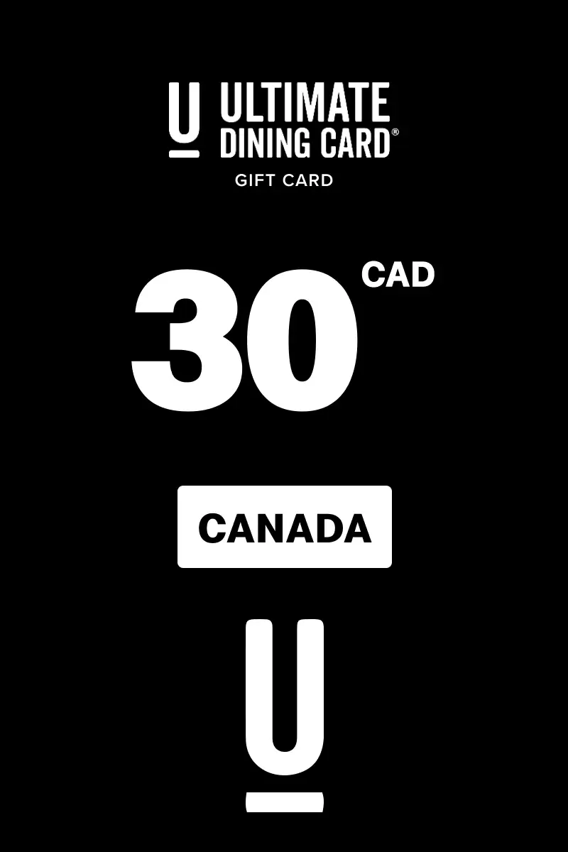 The Ultimate Dining 30 CAD Gift Card (Canada) - Digital Key