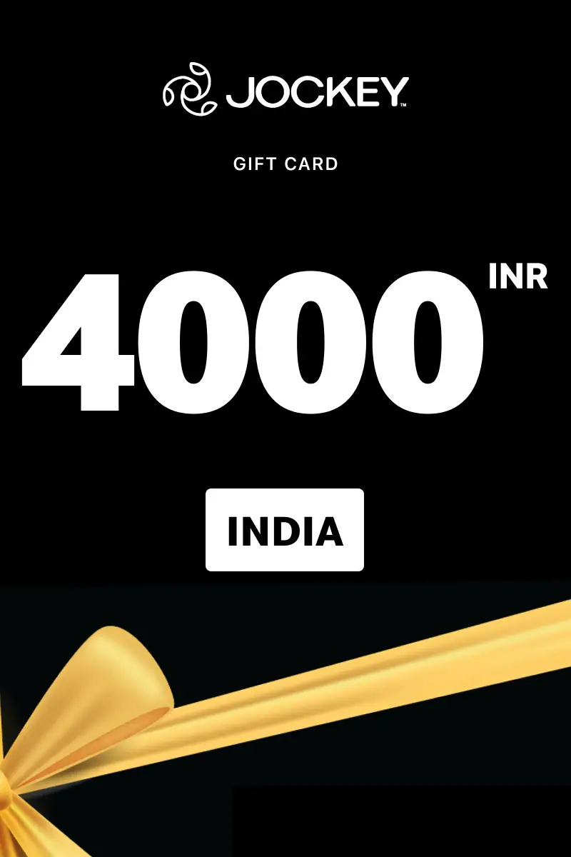 Jockey 4000 INR Gift Card (India) - Digital Key