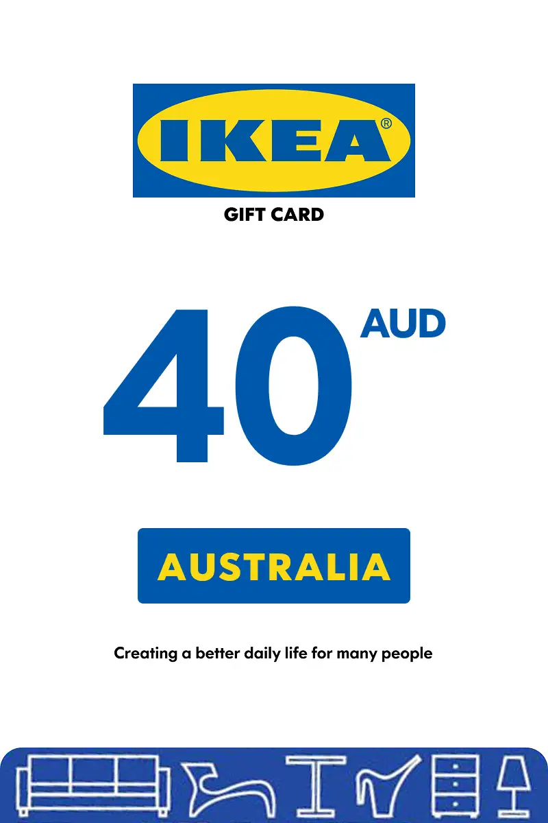 IKEA 40 AUD Gift Card (Australia) - Digital Key