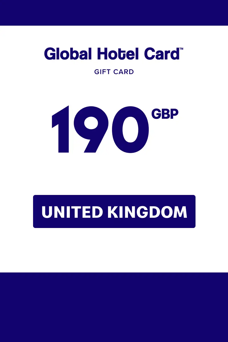 Global Hotel Card 190 GBP Gift Card (United Kingdom) - Digital Key