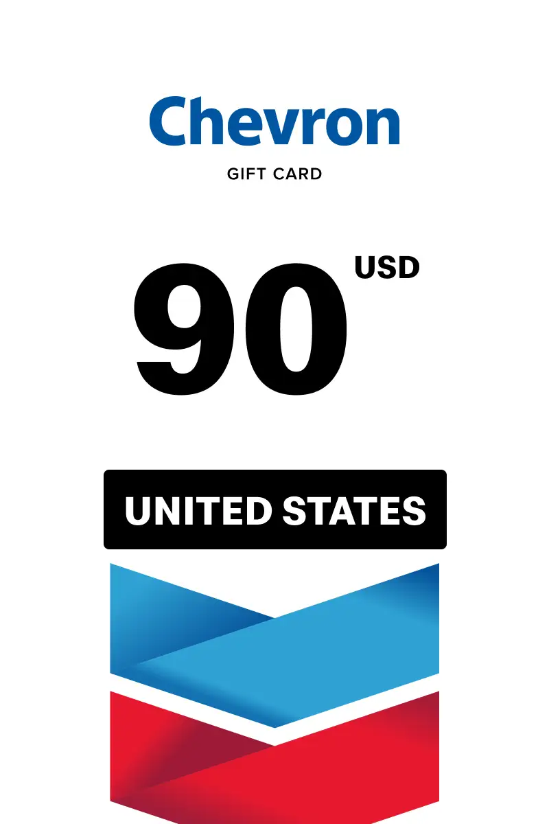 Chevron 90 USD Gift Card (United States) - Digital Key