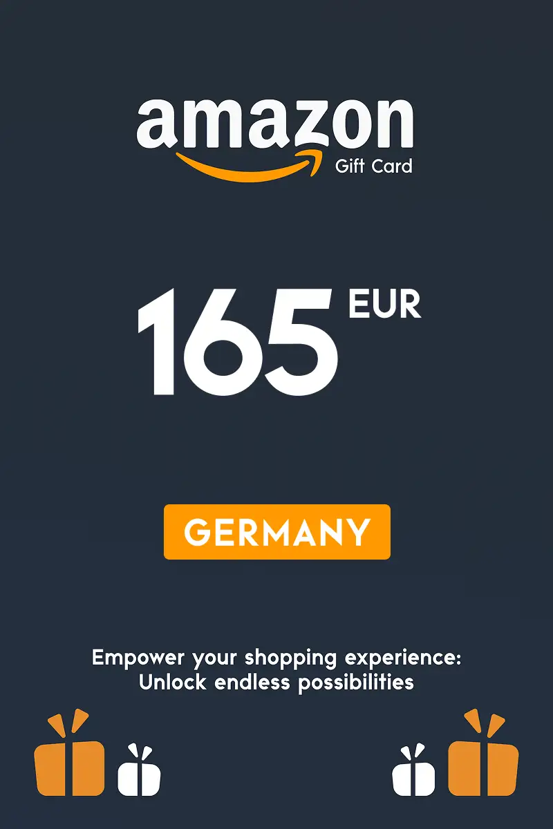 Amazon 165 EUR Gift Card (Germany) - Digital Key