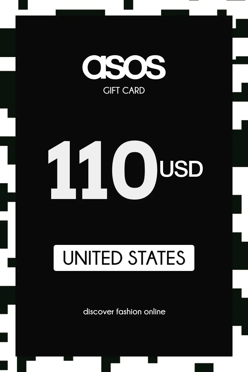 ASOS 110 USD Gift Card (United States) - Digital Key