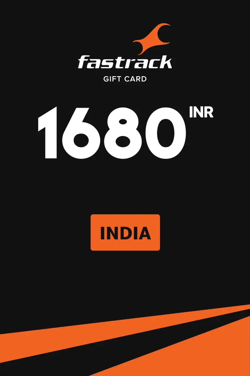 Fastrack 1680 INR Gift Card (India) - Digital Key