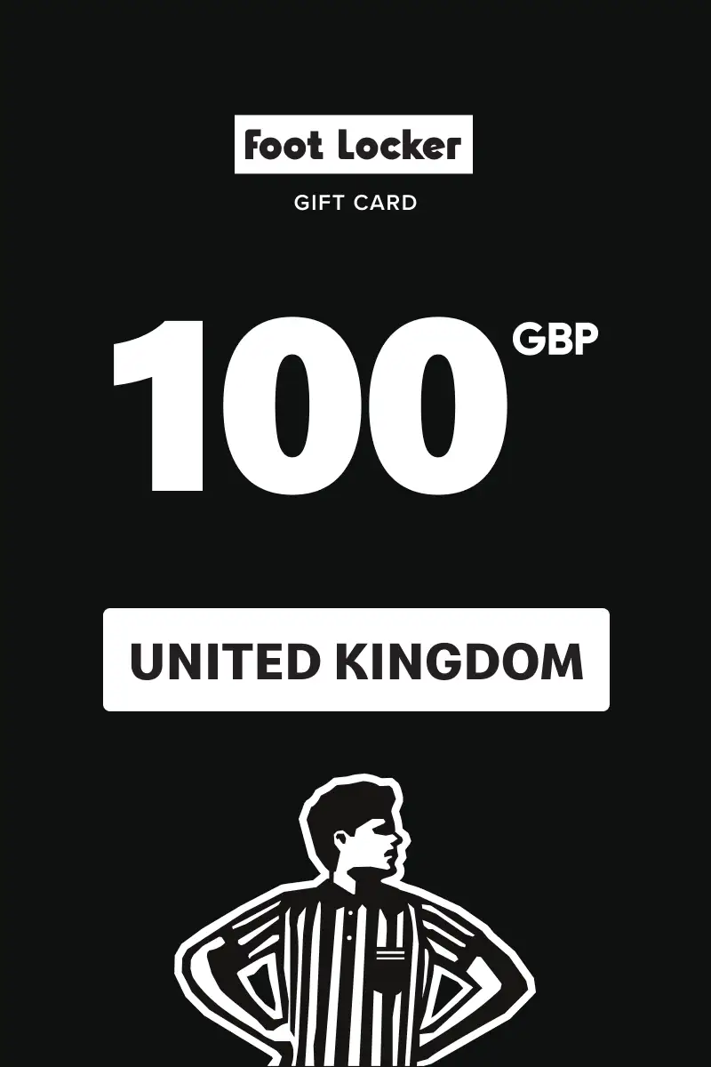 Foot Locker 100 GBP Gift Card (United Kingdom) - Digital Key