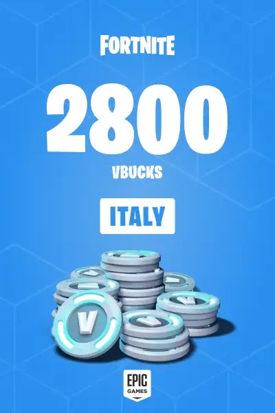 Fortnite - 2800 V-Bucks Card (Italy) - Digital Key