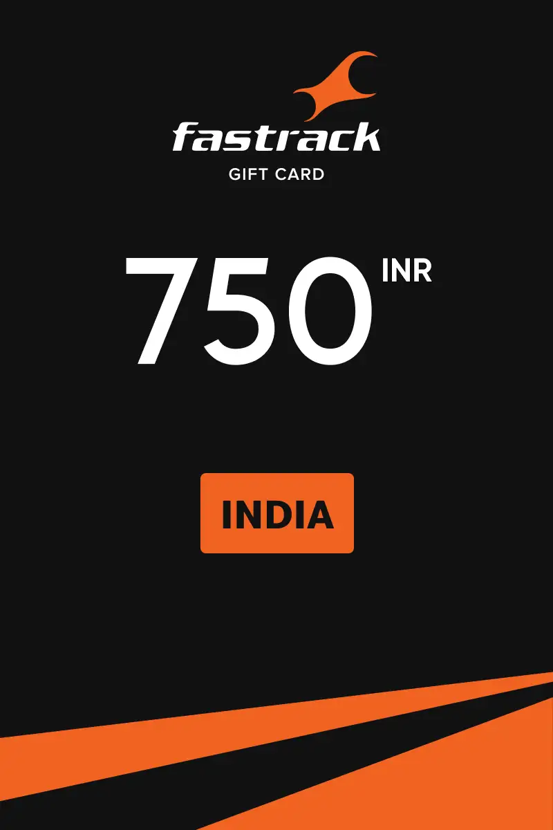 Fastrack 750 INR Gift Card (India) - Digital Key