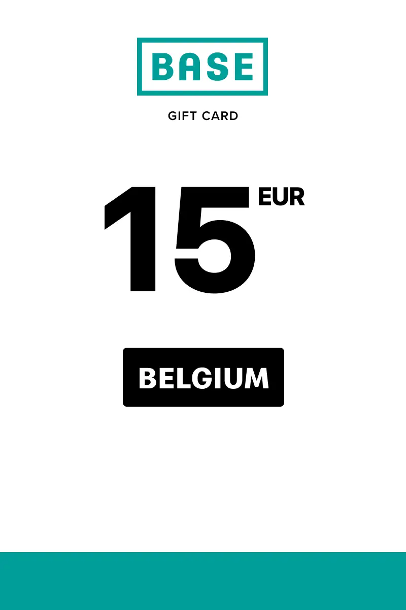 Base 15 EUR Gift Card (Belgium) - Digital Key