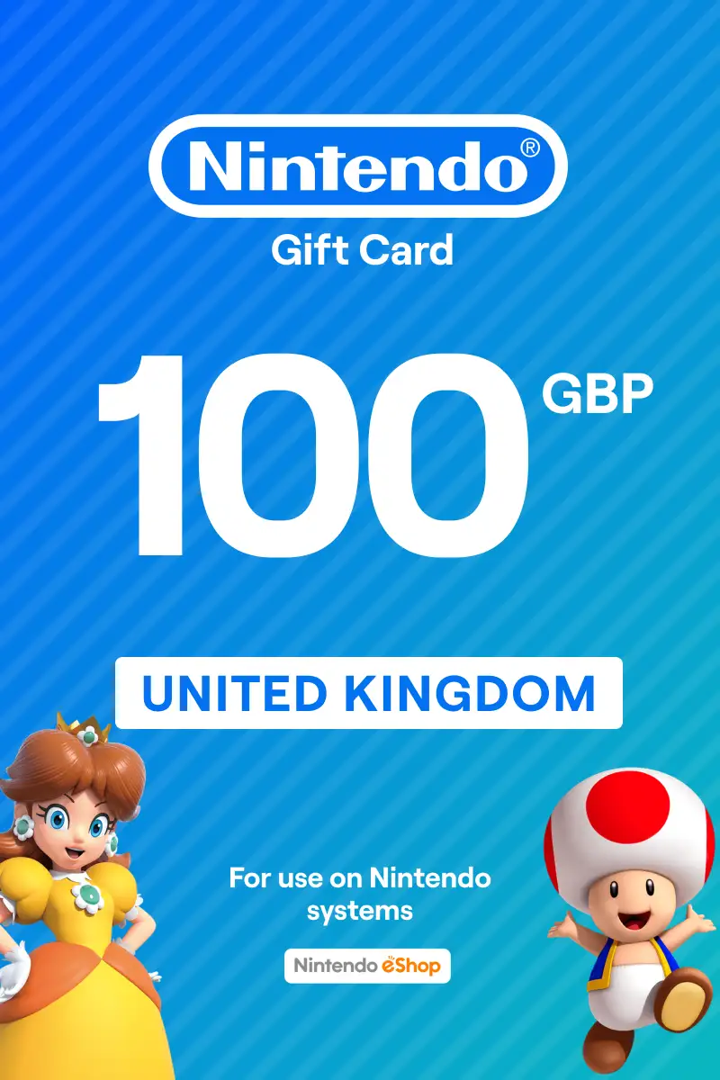 Nintendo eshop card clearance gbp