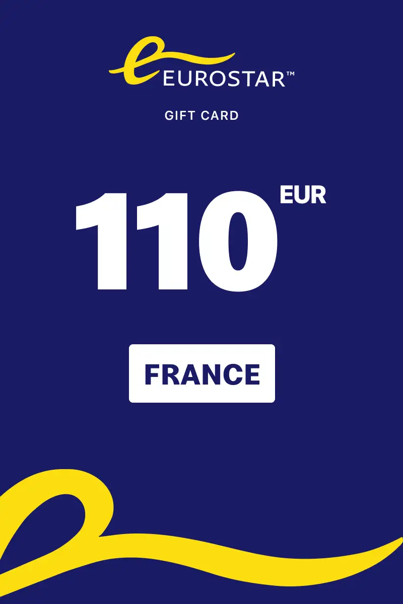 Eurostar 110 EUR Gift Card (France) - Digital Key