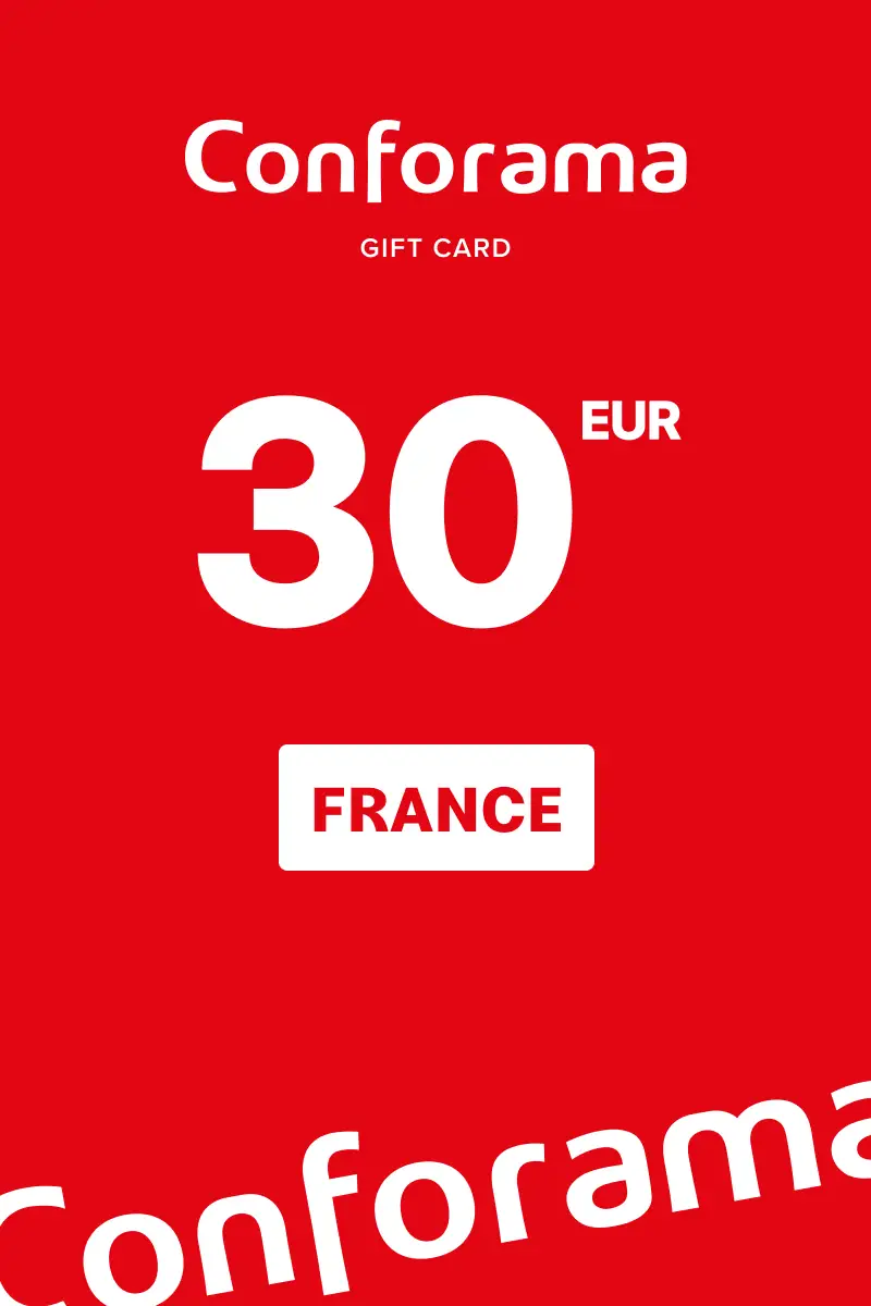 Conforama 30 EUR Gift Card (France) - Digital Key