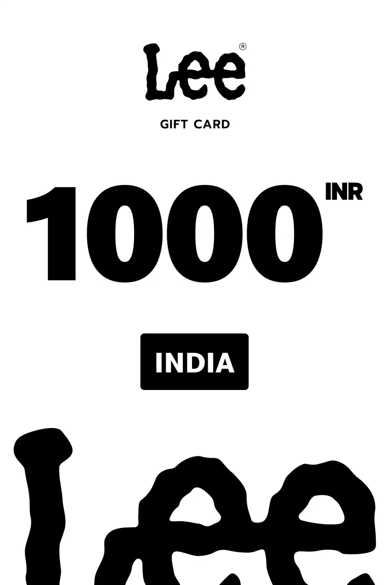 Lee 1000 INR Gift Card (India) - Digital Key