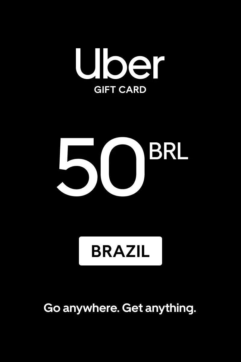 Uber 50 BRL Gift Card (Brazil) - Digital Key