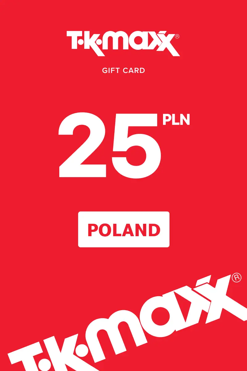 TK Maxx 25 PLN Gift Card (Poland) - Digital Key