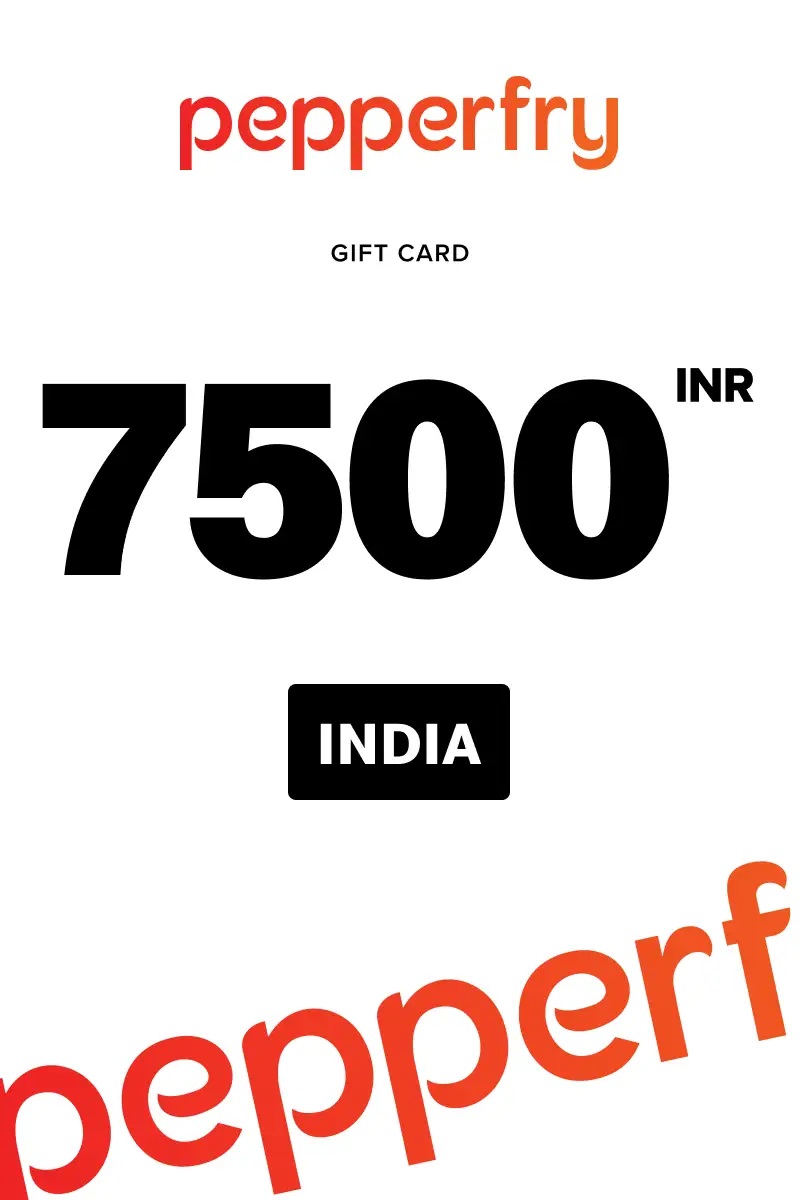 Pepperfry 7500 INR Gift Card (India) - Digital Key
