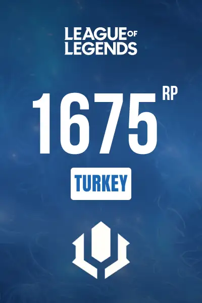 League of Legends 1675 RP (Turkey) - Digital Key