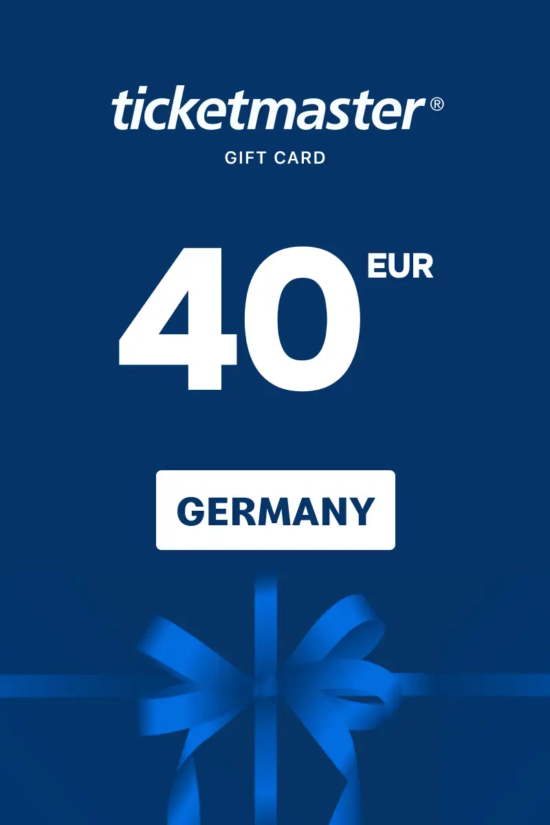 Ticketmaster 40 EUR Gift Card (Germany) - Digital Key
