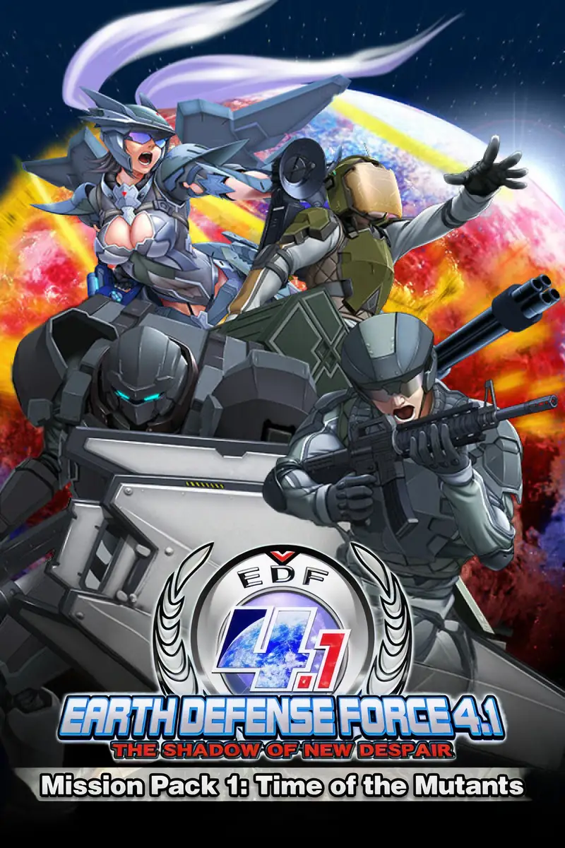EARTH DEFENSE FORCE 4.1 The Shadow of New Despair Mission Pack 1 Time of the Mutants DLC (Global) (PC) - Steam - Digital Key