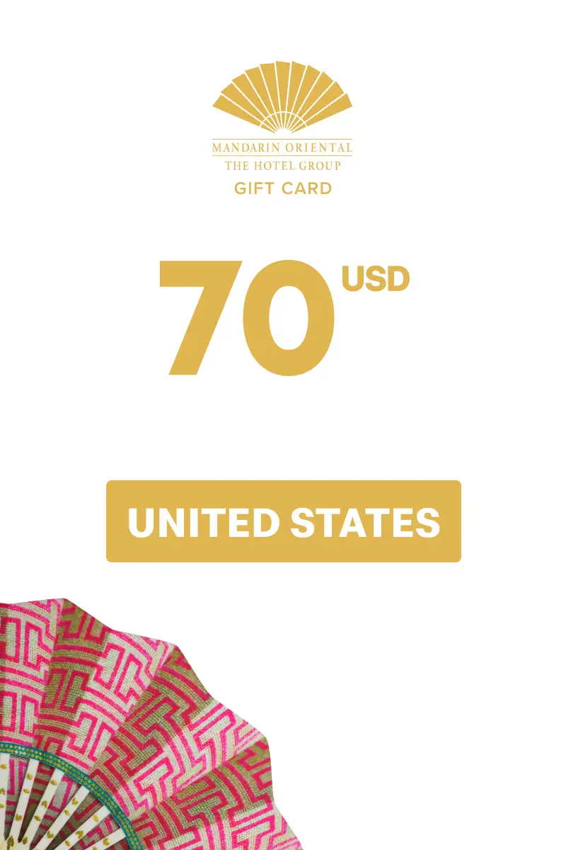 Mandarin Oriental Hotel Group 70 USD Gift Card (United States) - Digital Key