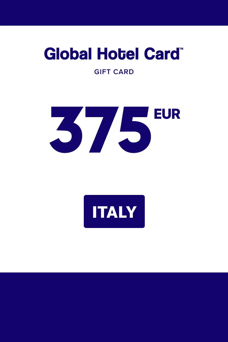 Global Hotel Card 375 EUR Gift Card (Italy) - Digital Key