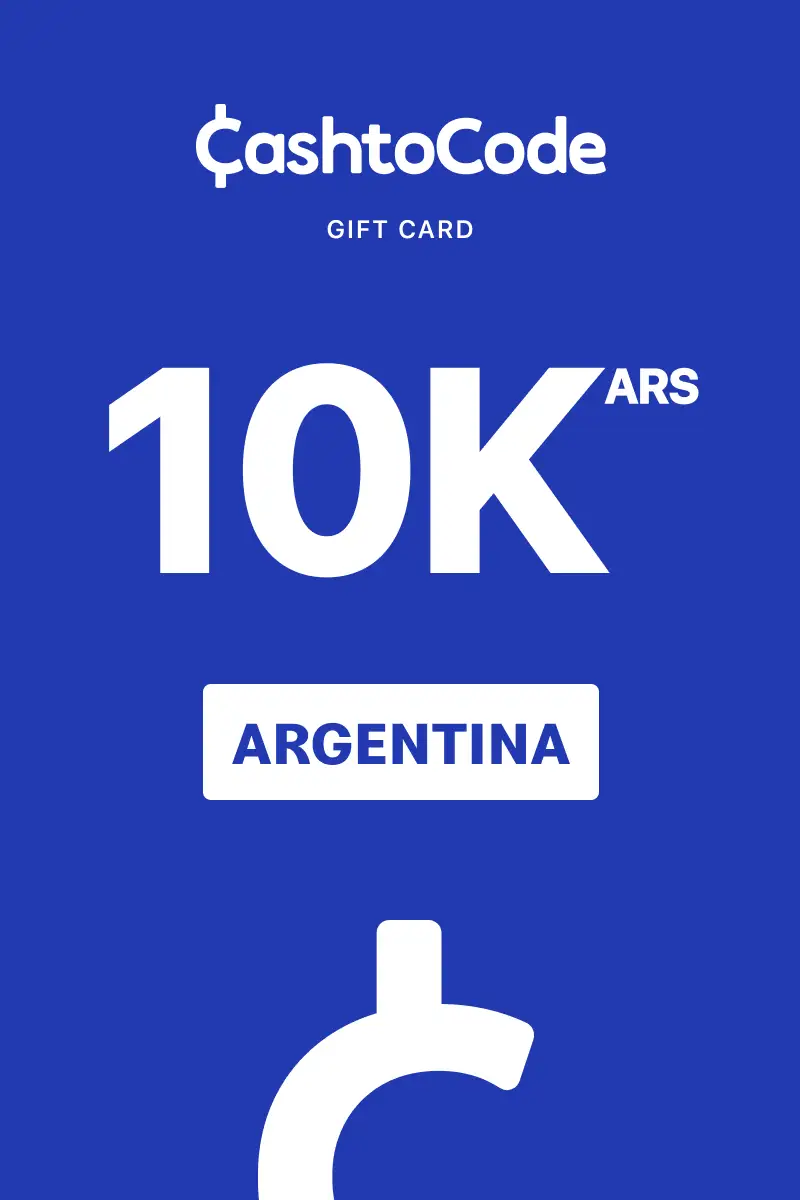 CashtoCode 10000 ARS Gift Card (Argentina) - Digital Key