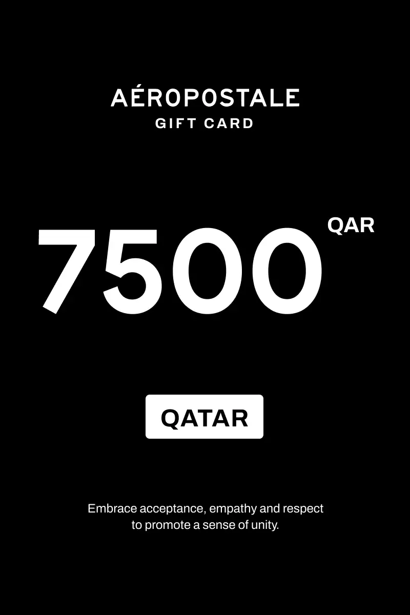 Aeropostale 7500 QAR Gift Card (Qatar) - Digital Key
