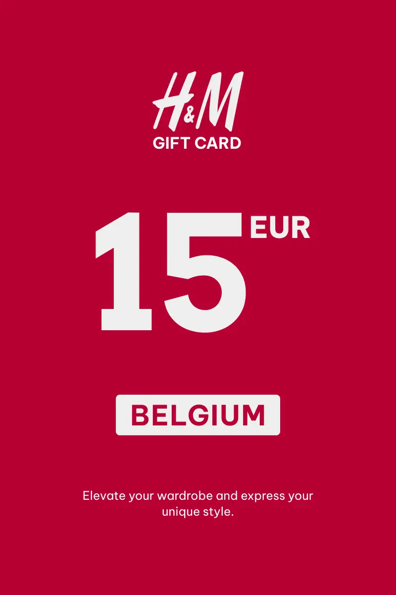 HandM 15 EUR Gift Card (Belgium) - Digital Key