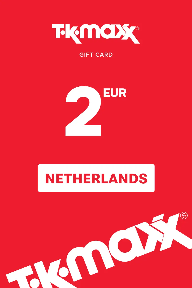 TK Maxx 2 EUR Gift Card (Netherlands) - Digital Key