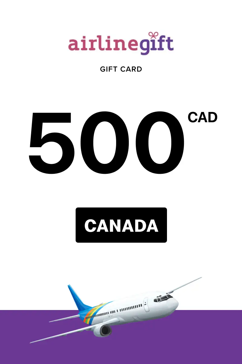 Airline Gift 500 CAD Gift Card (Canada) - Digital Key