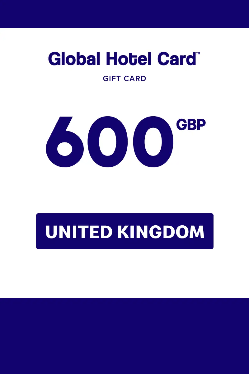 Global Hotel Card 600 GBP Gift Card (United Kingdom) - Digital Key