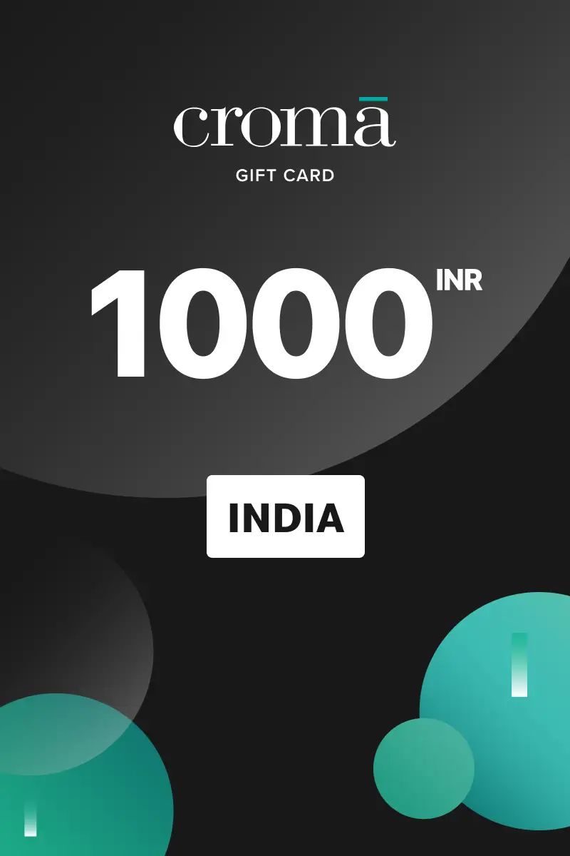 Croma 1000 INR Gift Card (India) - Digital Key