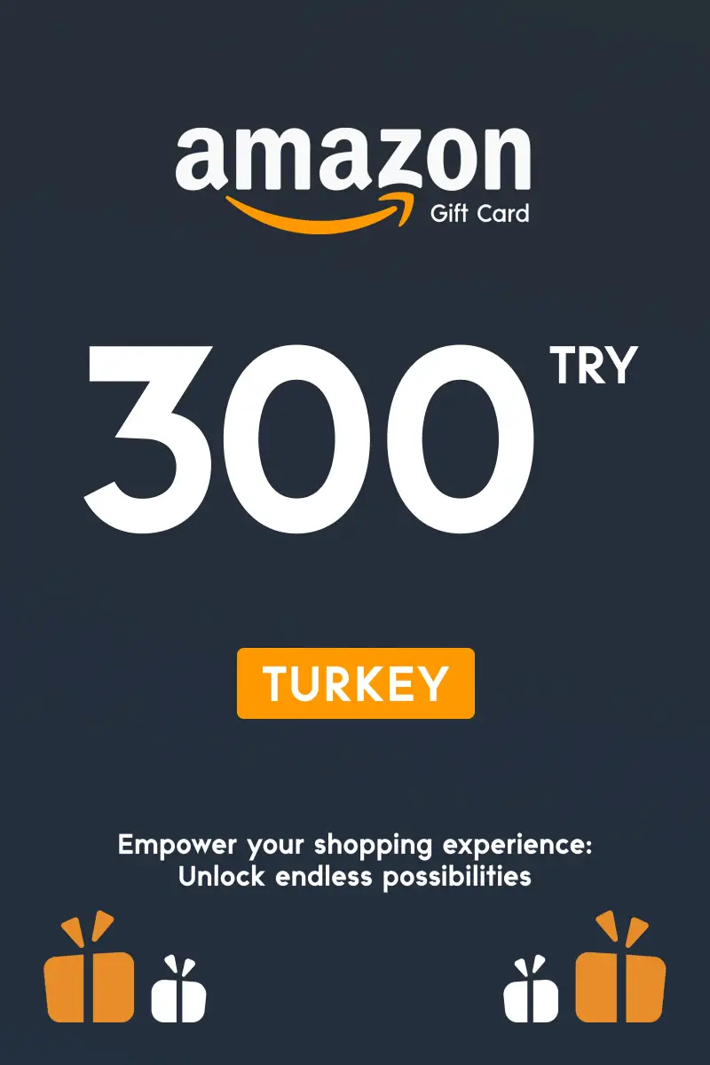 Amazon 300 TRY Gift Card (Turkey) - Digital Key