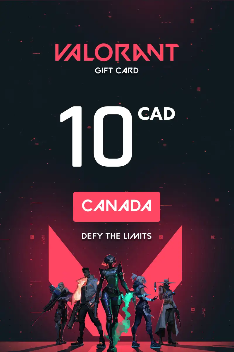 Valorant 10 CAD Gift Card (Canada) - Digital Key