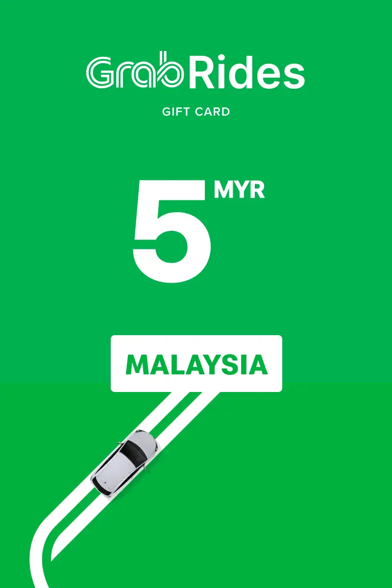 Grab Rides 5 MYR Gift Card (Malaysia) - Digital Key