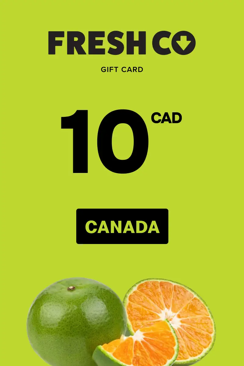 FreshCo 10 CAD Gift Card (Canada) - Digital Key