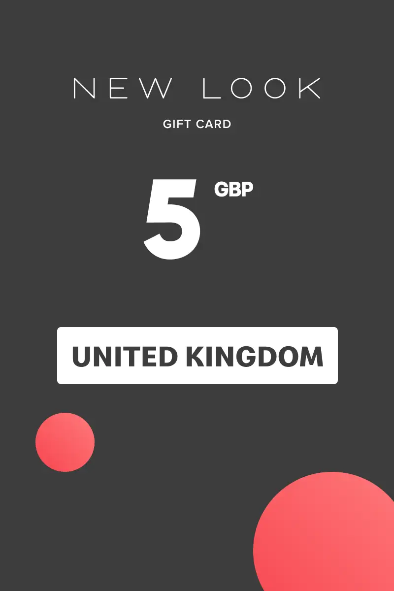 New Look 5 GBP Gift Card (United Kingdom) - Digital Key