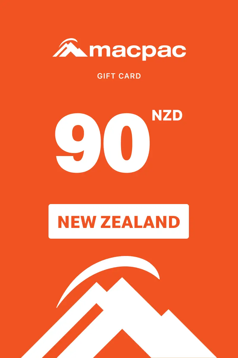 Macpac 90 NZD Gift Card (New Zealand) - Digital Key