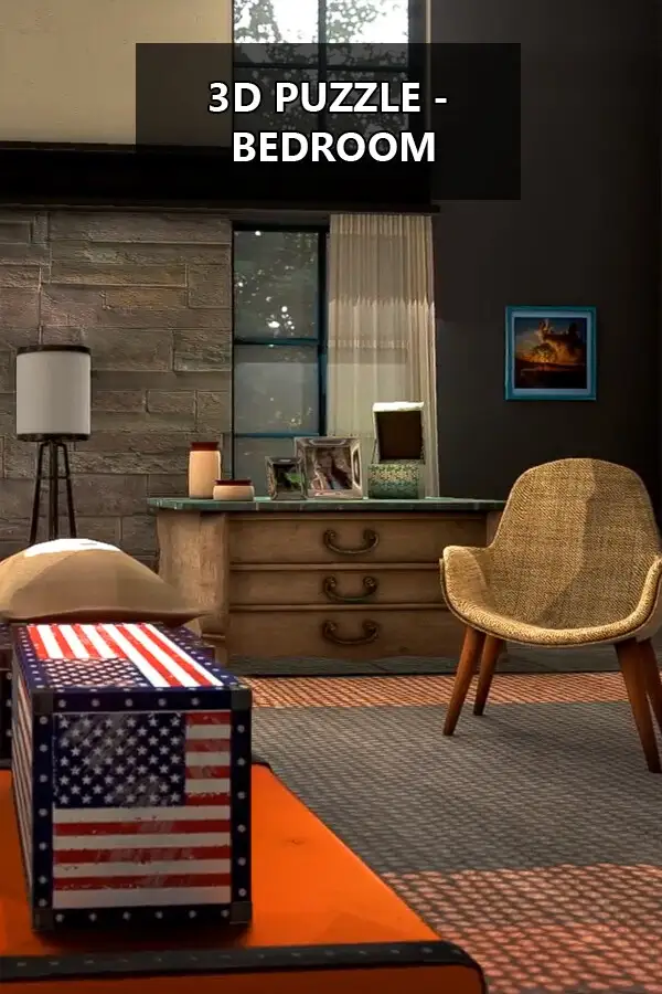 3D PUZZLE - Bedroom (Global) (PC / Mac / Linux) - Steam - Digital Key