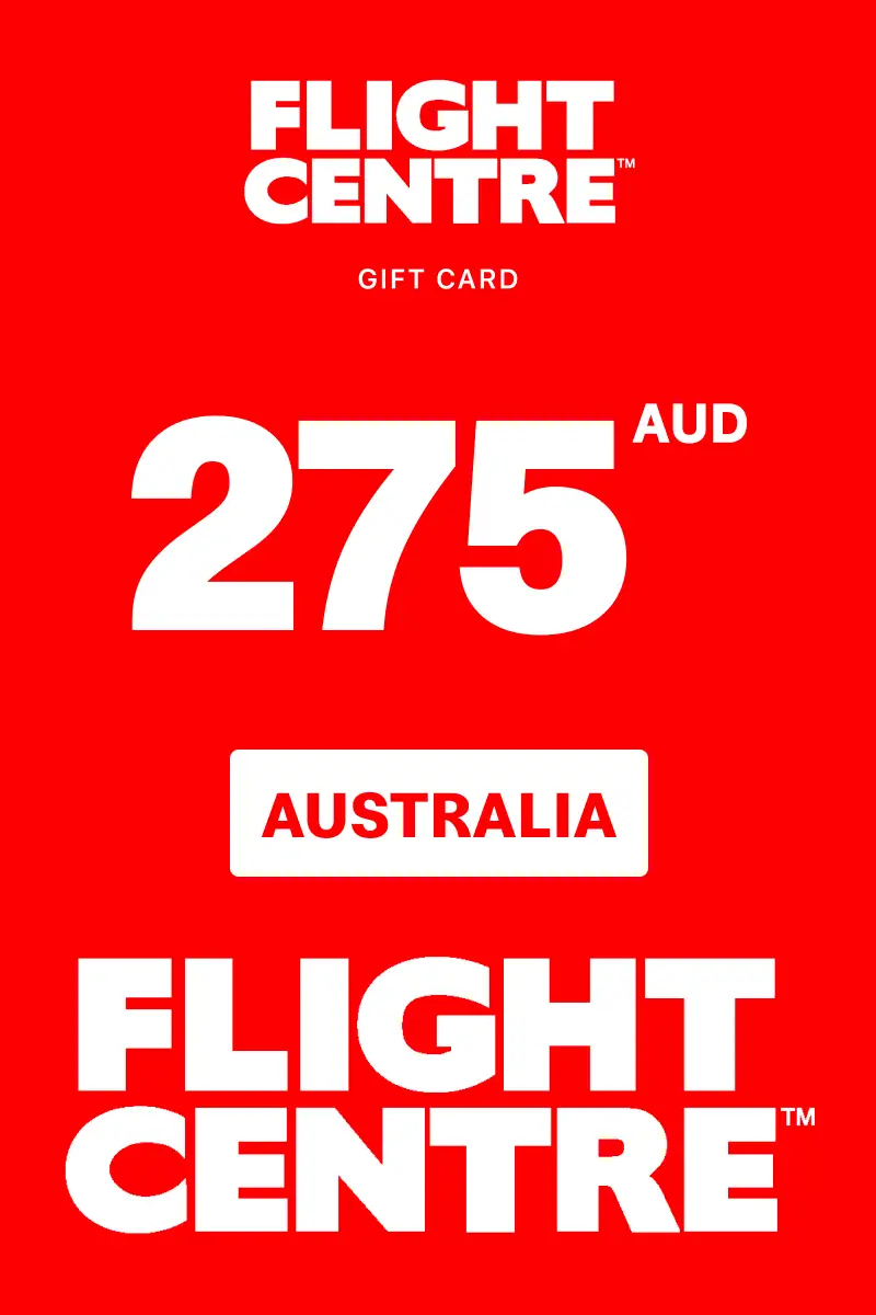 Flight Centre 275 AUD Gift Card (Australia) - Digital Key