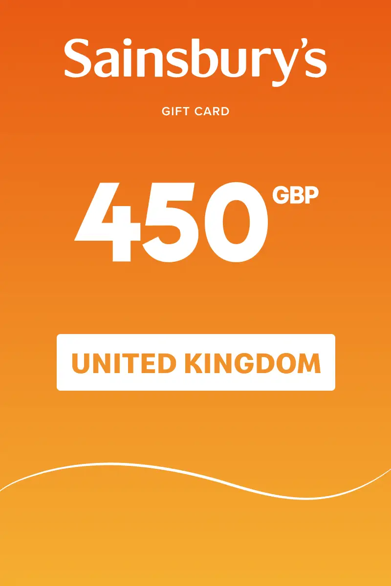 Sainsbury's 450 GBP Gift Card (United Kingdom) - Digital Key