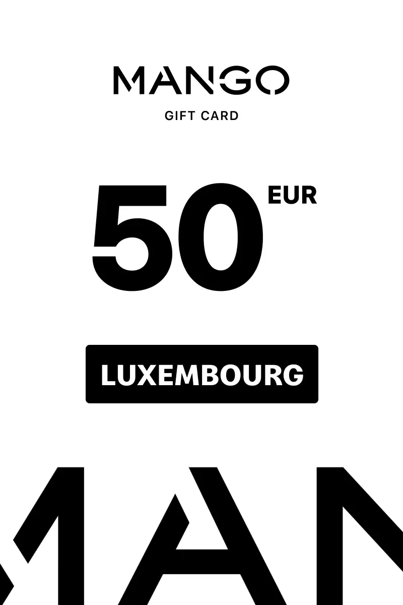 Mango 50 EUR Gift Card (Luxembourg) - Digital Key