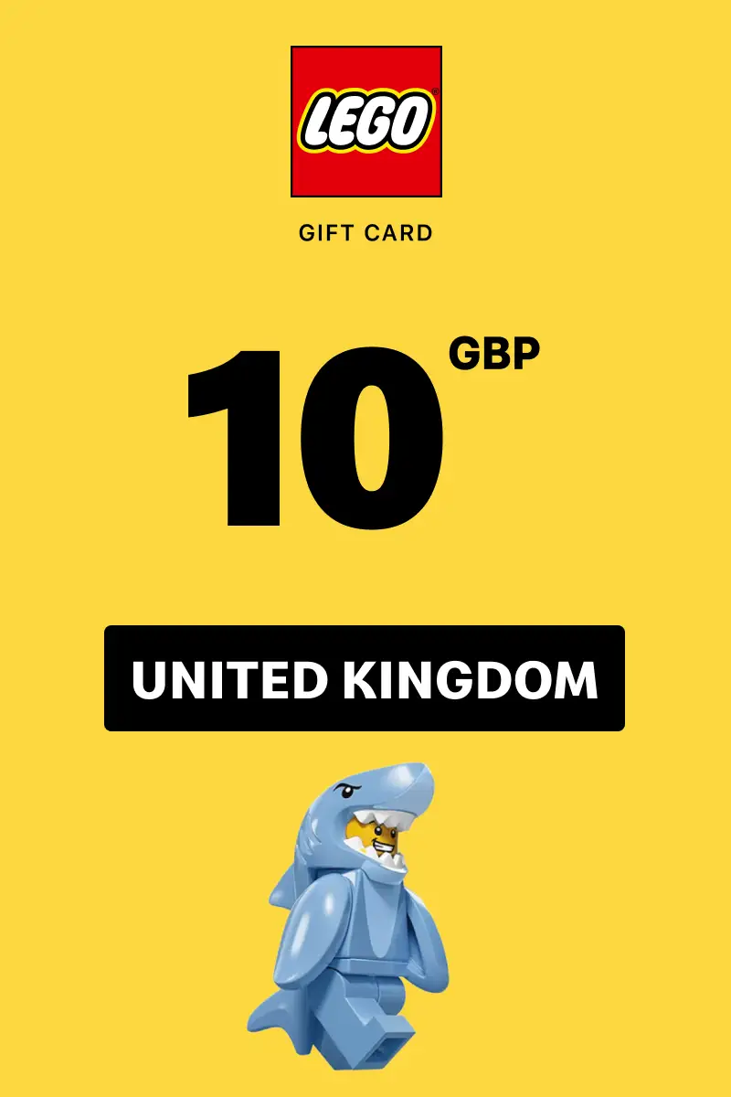 LEGO 10 GBP Gift Card (United Kingdom) - Digital Key
