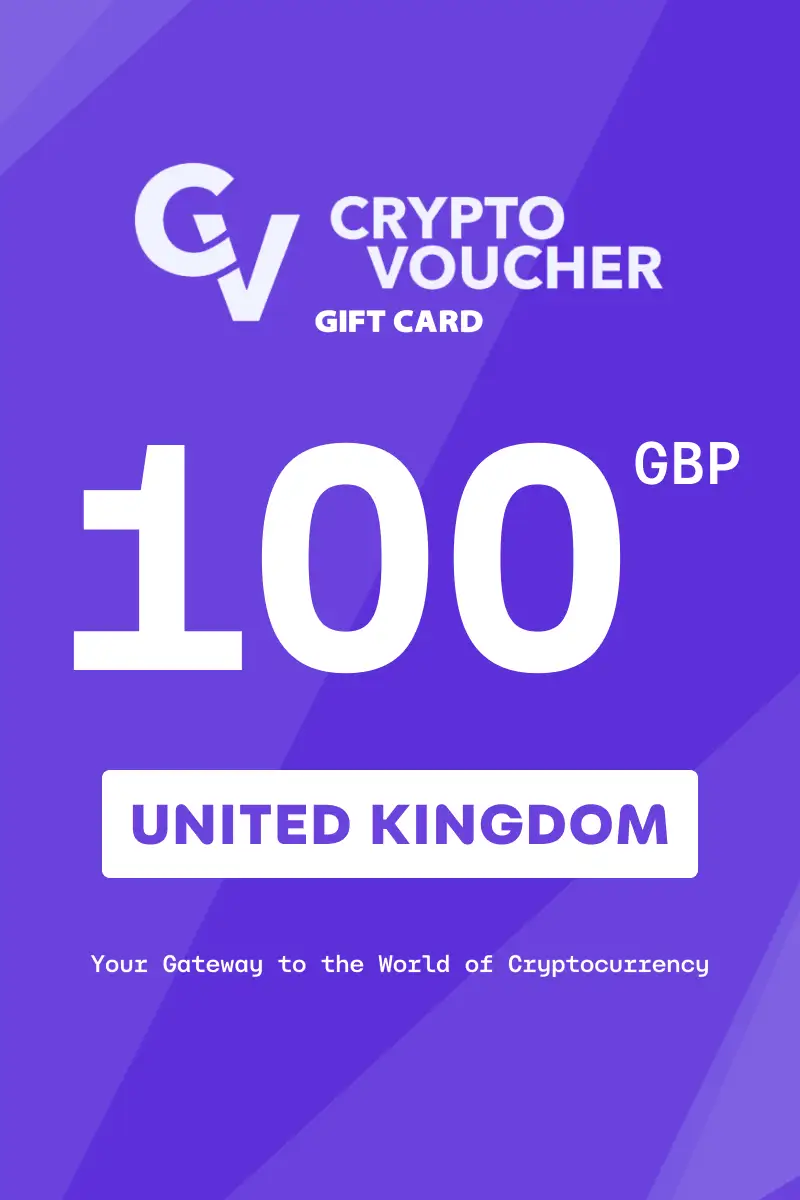 Buy Crypto Voucher 100 GBP Gift Card (United Kingdom) - Digital Key