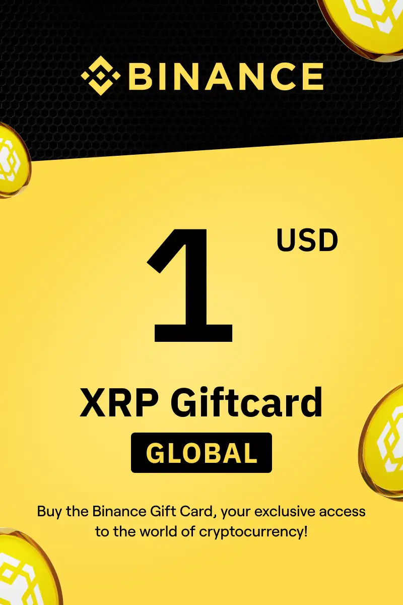 Buy Binance (XRP) 1 USD Gift Card (Global) - Digital Key