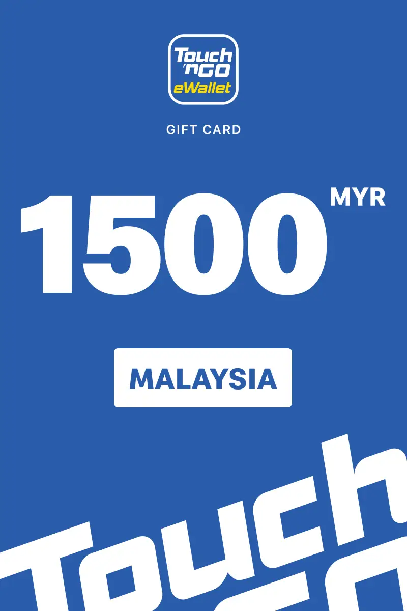Touch n Go eWallet 1500 MYR Gift Card (Malaysia) - Digital Key
