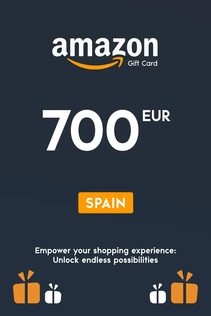 Amazon 700 EUR Gift Card (Spain) - Digital Key