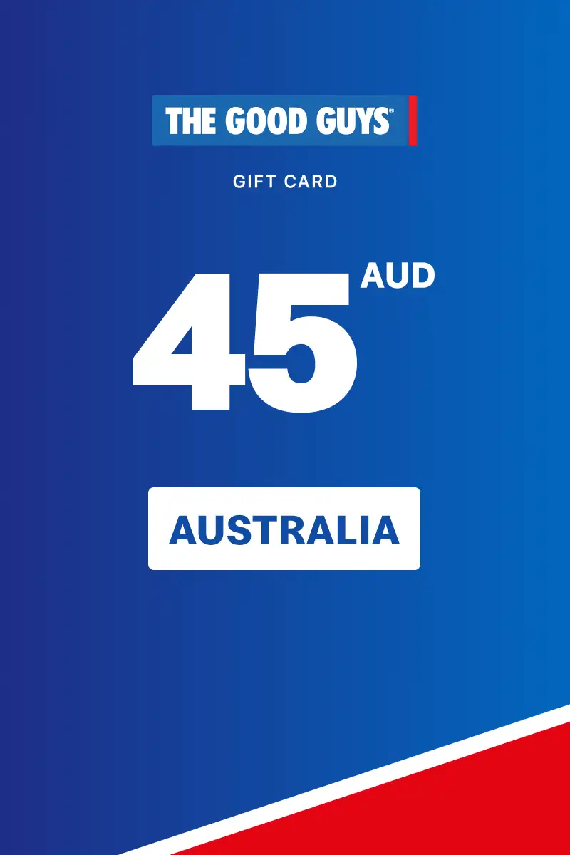 The Good Guys 45 AUD Gift Card (Australia) - Digital Key