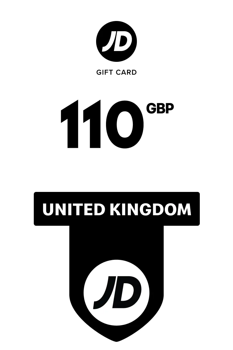 JD Sports 110 GBP Gift Card (United Kingdom) - Digital Key